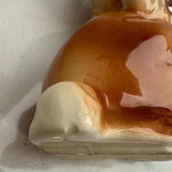 Vintage Royal Copley Cocker Spaniel Dog Planter Glazed Ceramic 1950s - Picture 12 of 15